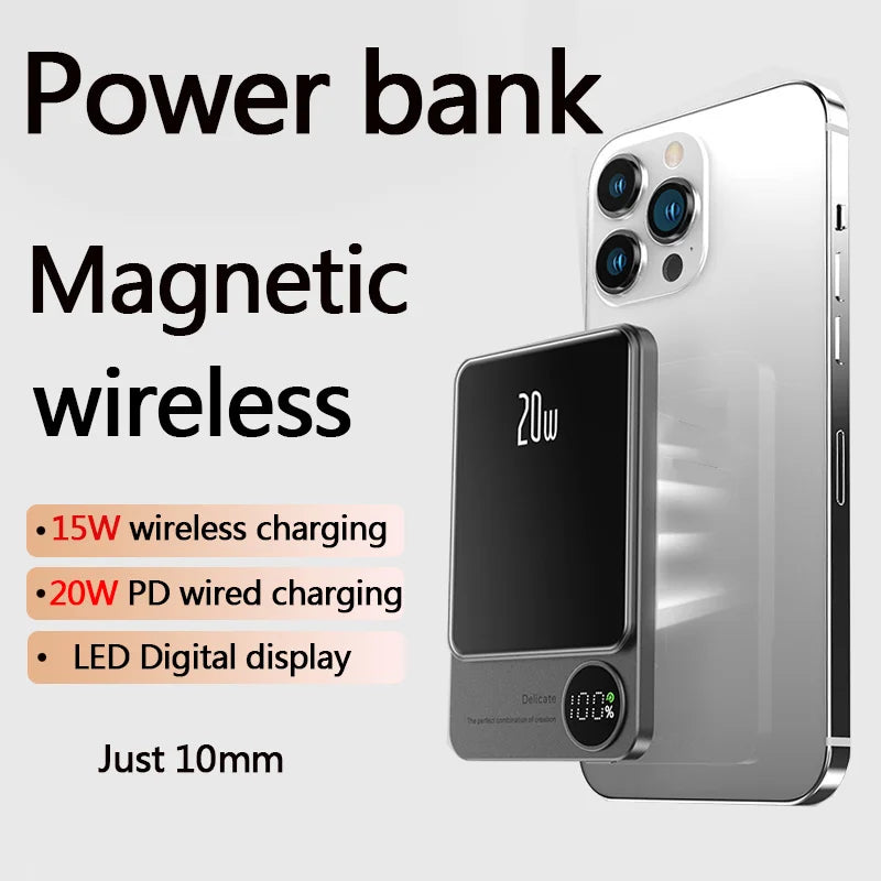 Magnetic PowerBank 5000/10000mAh