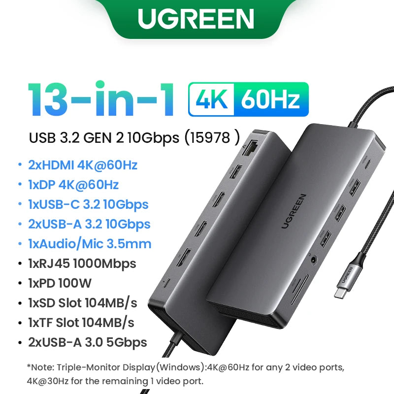 UGREEN 13-in-1 USB-C HUB