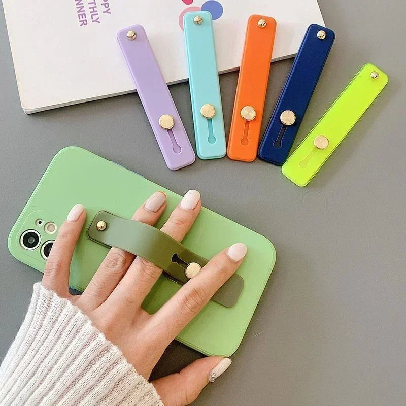 Silicone phone holder